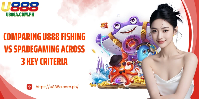 Comparing U888 Fishing vs Spadegaming across 3 key criteria