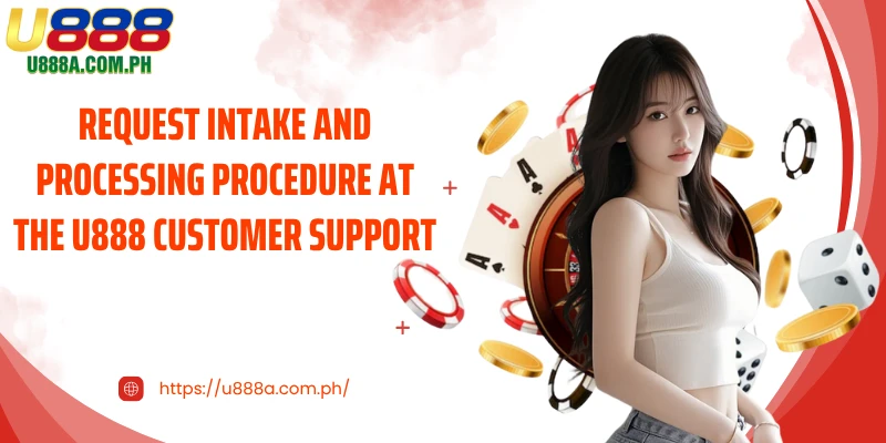 Request intake and processing procedure at the U888 customer support